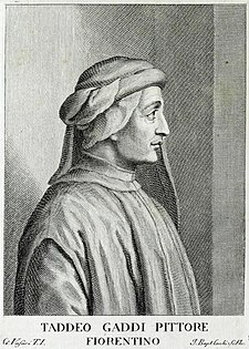 portrét podle kresby G. Vasariho
