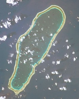 Satelliet foto van Takapoto