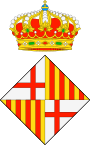 Escudo de Barselona ברצלונה Barcelona