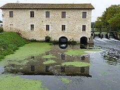 Eysines, le moulin Blanc au cœur de la zone maraichère de la Vallée des Jalles.