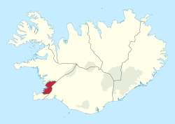 Location of Höfuðborgarsvæðið