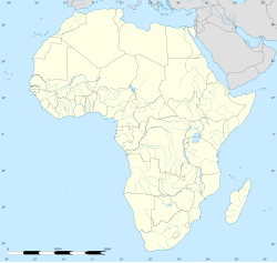 Lilongüe ubicada en África