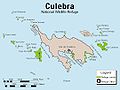 Culebra National Wildlife Refuge en vert