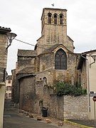 L'église de la Madeleine, au cœur de l'ancien castrum romain.