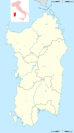 Ollastra is located in Sardinia
