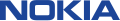 Nokijin trenutni logotip od leta 1966. Podjetje je končalo uporabo slogana z logotipom v letu 2011.
