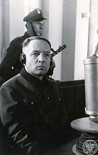 Rudolf Höss na saslušanju 1945.
