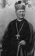 Josip Juraj Strossmayer (1815-1905), Bischof von Osijek, Namens­patron des Hauptplatz­es von Karlovac