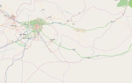 Varamin na mapi Teheranske pokrajine