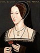 Portrait d'Anne Boleyn.