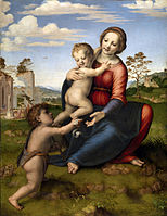 Madonna of the Well or Madonna and Child with the young St. John the Baptist
