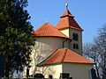 Rotunda sv. Petra a Pavla knížete Spytihněva I. na Budči z roku 895 je nejstarší dochovaná a dosud funkční stavba na českém území
