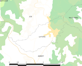 Poziția localității La Forie