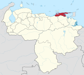 Localisation de État de Sucre