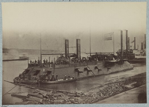 USS «Cairo» var et pansret krigsskip sjøsatt i 1862 og ble senket i desember 1862