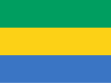 drapeau de la République gabonaise