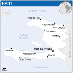 Lokasi Haiti