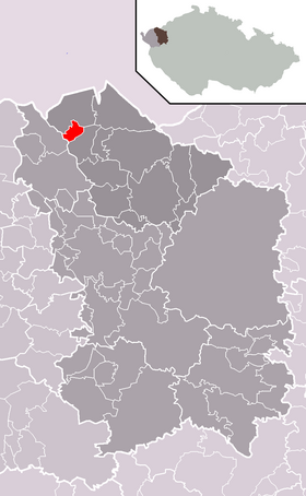 Localisation de Horní Blatná