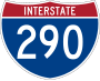 Interstate 290 marker