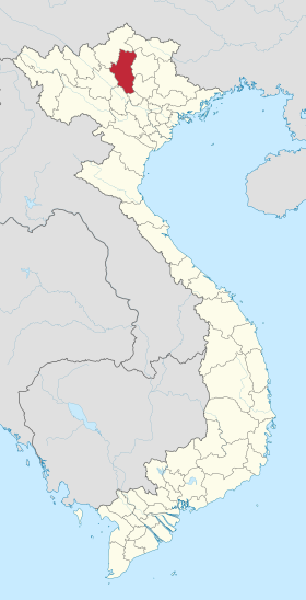 Vị trí tỉnh Tuyên Quang trên bản đồ Việt Nam