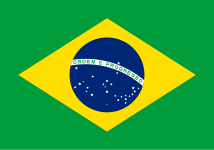 Steagul Braziliei (1889). Culoarea verde a fost moștenită de la drapelul Imperiului Braziliei, unde a reprezentat culoarea Casei Braganza.