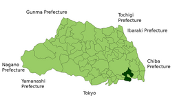 Kawaguchi – Mappa