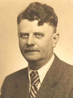 Český nakladatel Ladislav Kuncíř v srpnu 1941