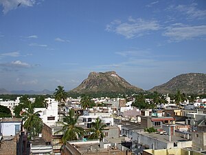 Pemandangan bandar Madanapalle.