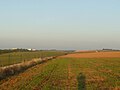 Vue sur la piste.