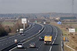 De A10 bij Orléans