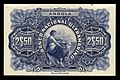 Billete de 2,5 escudos da Angola portuguesa (1921).