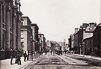 High Street in Cardiff, 1880