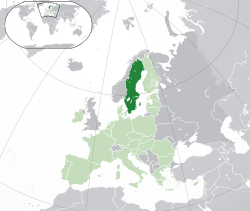 Mapa ya Suedi
