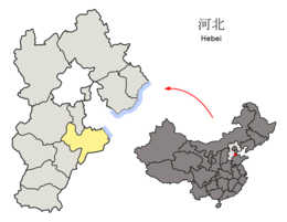 Cangzhou – Mappa