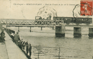 Pont du chemin de fer sur le Courant