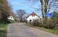 Hoofdweg in Svatá Barbora