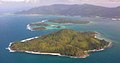 Image 18An aerial view of islands in the Seychelles (from Lists of islands)