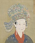 Portrait de cour de l'impératrice Renhuai (1016–1079) (épouse de l'empereur Qinzong) de la dynastie Song, Chine