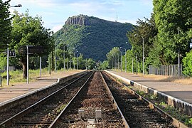 Vue en direction de Clermont-Ferrand en 2011.