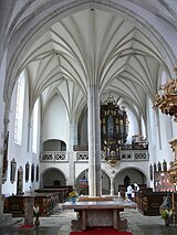 Zweischiffige Wallfahrtskirche Kájov, Tschechien