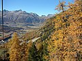 Sessellift von der Alp Languard (2330 m)