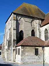 Le transept sud, ancienne chapelle du palais royal.