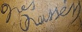 signature de Georges Brassens