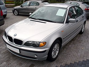 Седан BMW 316i после модернизации