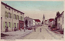 Freialtdorf (Francaltroff) in 1915