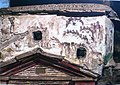 Frühchristliche Wandmalerei (um 230) über dem antiken Grabhaus des Clodius Hermes