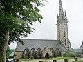 Chapelle Notre-Dame de Lambader, vue extérieure d'ensemble, côté nord.