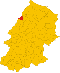 Localizarea Montemitro în Provincia Campobasso