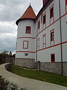Seitenansicht Schloss Ozalj nähe Karlovac