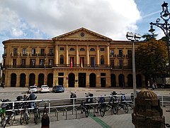 Nafarroako jauregia: San Ignazioko fatxada